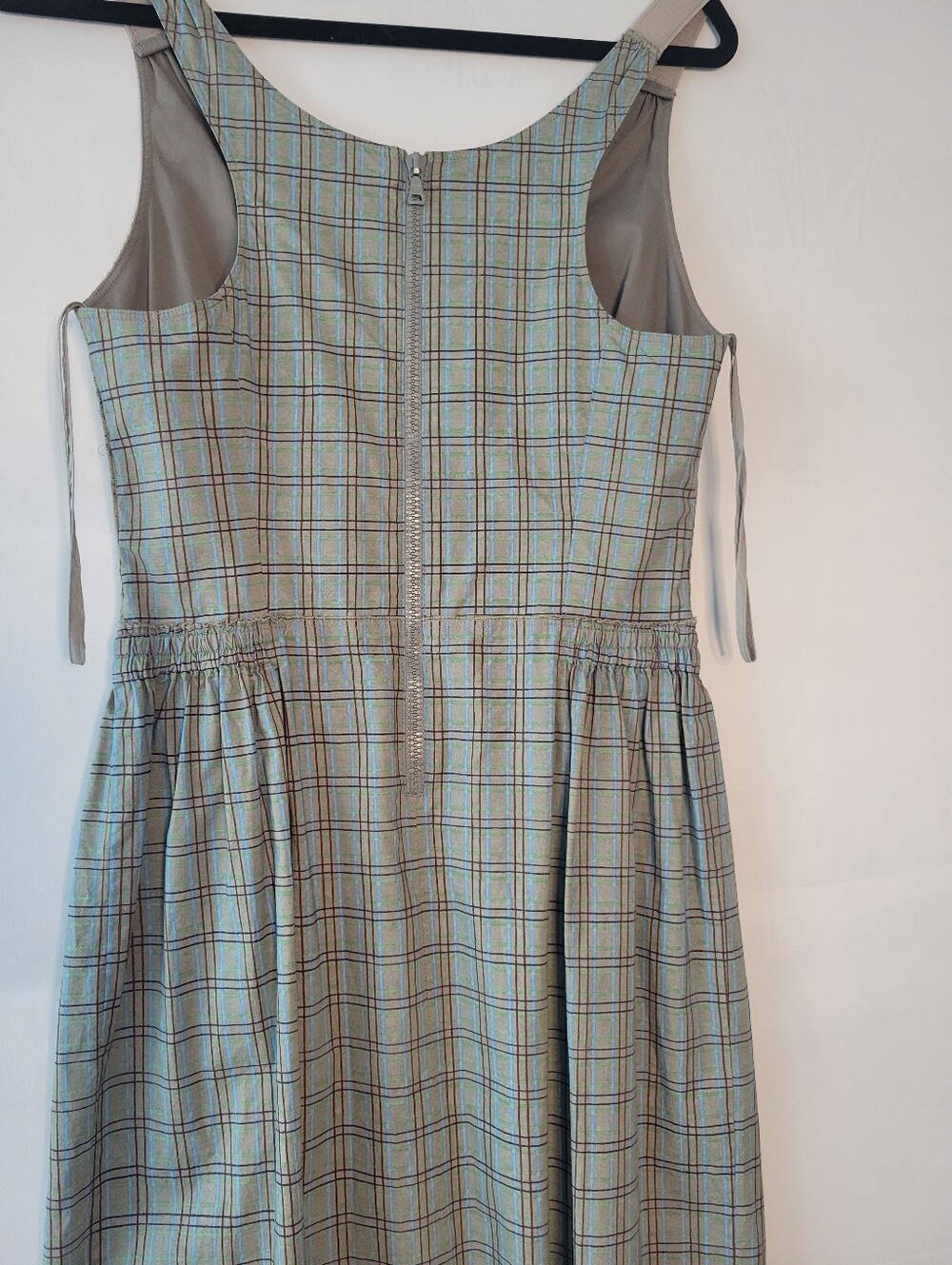 Pada Sleeveless Plaid Day Dress - Picture 4 of 8